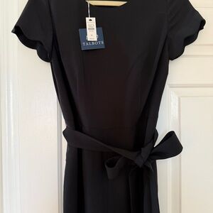 Talbots RSVP Black Crepe Jumpsuit